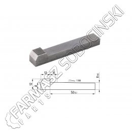 WPUST PRYZMATYCZNY A12X8X50